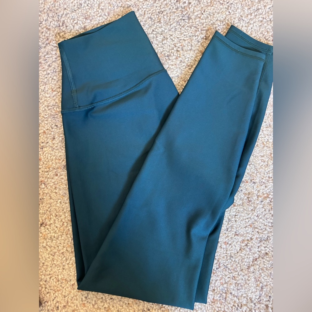 Alo airlift emerald green 7/8ths leggings